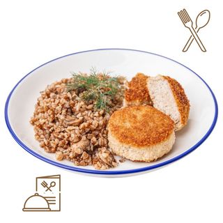 Kotleta de Pollo con Sarraceno 