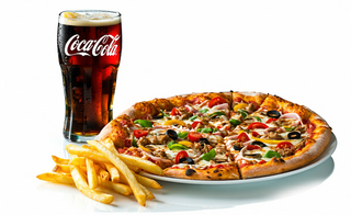 Menú pizza turca (23 cm.)