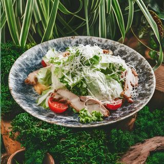 Цезарь с печеным цыпленком