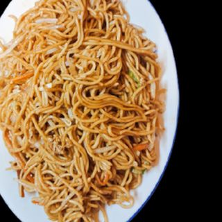 45. Пържени спагети със зеленчуци и яйца (500г)