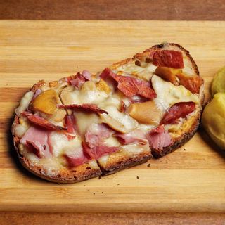 7. Provola, speck del trentino e funghi porcini