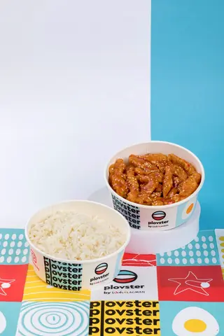 Курица в кисло-сладком соусе с рисом