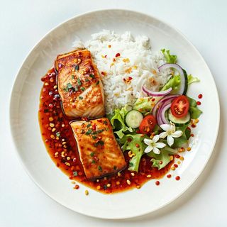 Ryba w sosie kwaśno pikantnym 300g