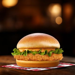 ქათმის ბურგერი