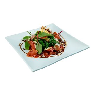 Салат з хамоном, грушею та кедровими горішками (170г)