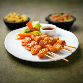 Yakitori Saumon Pané
