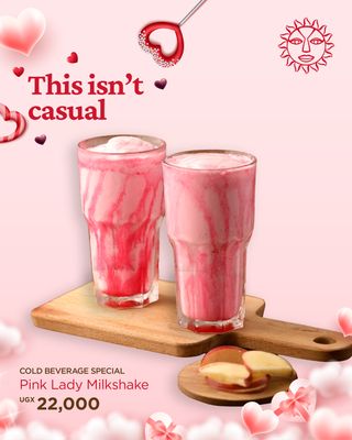 Pink Lady Milkshake