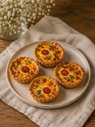 Мини киш с семгой и брокколи (170г)