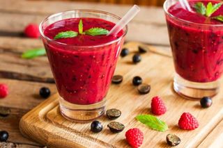smoothie rojo 