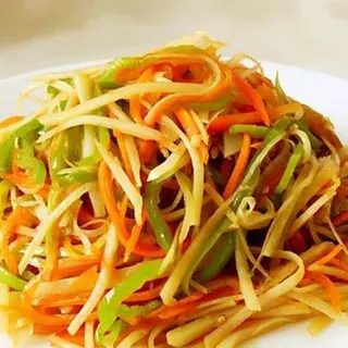 Verduras variadas salteadas