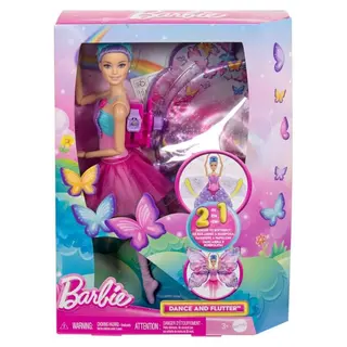 Papusa Mattel Barbie Balerina Transformare in Fluture  [4189766]