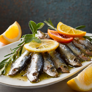 Alici marinate agli agrumi