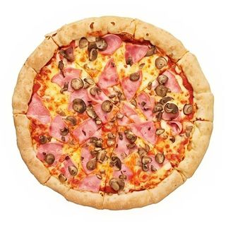 Pizza Jamón Y Champiñones (20 Cm.)