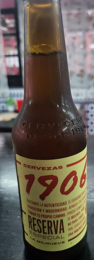 Cerveza  1906 reserva