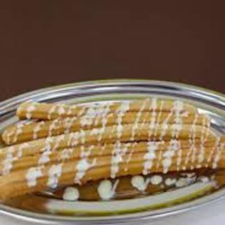 Churros con Chocolate Blanco  (Delivery)