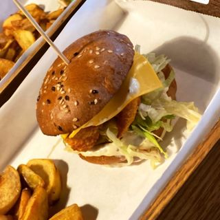 Mini Crispy Chicken Burger