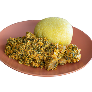 Choice of soup + choice swallow + Protein