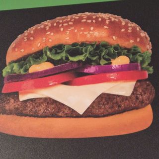 Hamburguesa De Pollo Con Queso