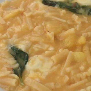 Pasta con macco di fave e finocchietto 