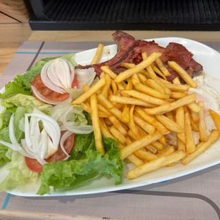 Combi de chuleta de Sajonia