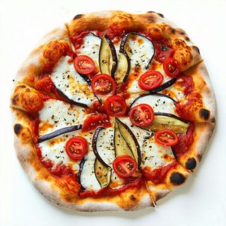 Pizza alle melanzane