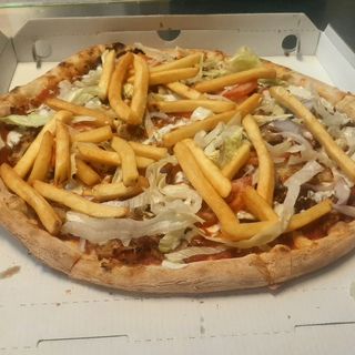 Pizza kebab completa