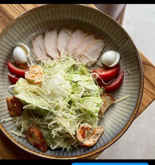 Салат "Цезарь" с курицей