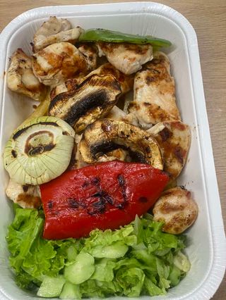 Шашлик от пилешко месо (500г)