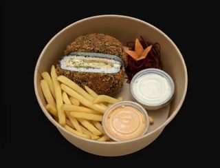 SUSHI BURGER BOX -Krewetki