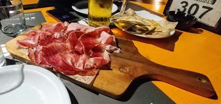 Affettati del territorio con piadina