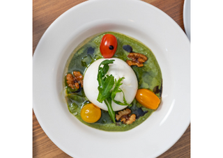 Burrata con pesto