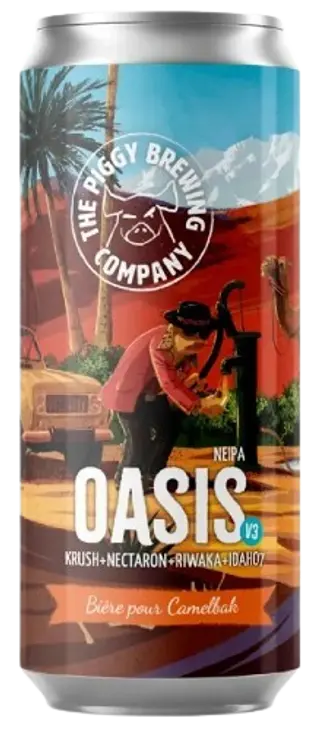 Oasis V3 Piggy Lata 44 cl.