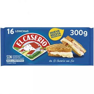 Queso Fundido En Lonchas El Caserío 300 G.