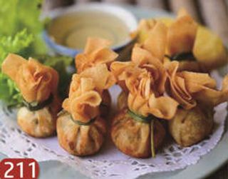 211 Sacchettino di verdure fritti 金钱袋