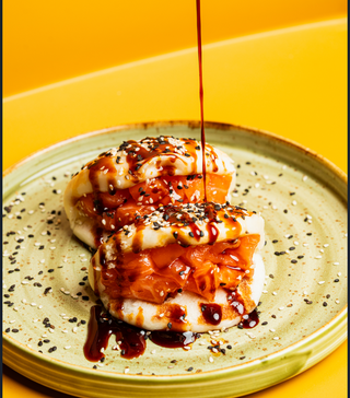 Bao salmone 2 pezzi