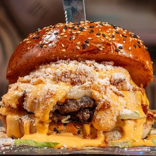 It's Never Enough Cheese Burger