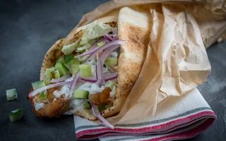 Sandwich Oriental Kebab Poulet