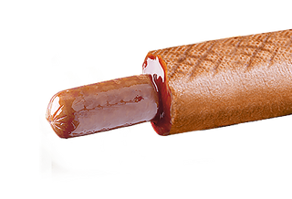 Хот-дог ХХL Класична сосиска (темна бул)