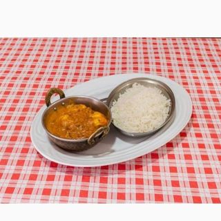 Chicken Curry Con Arroz 