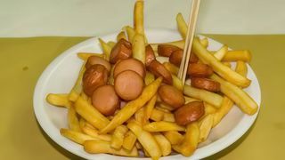 Patatine wurstel maxi