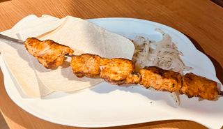 Шашлык из куриного филе