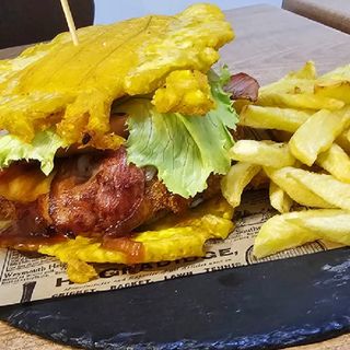 Patacon burger