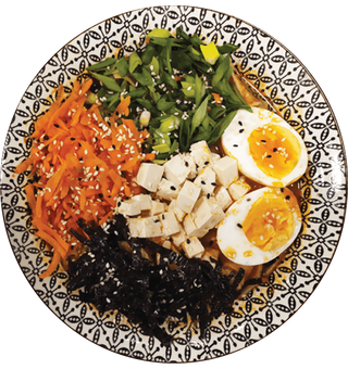  Рамен с Тофу и сусамов тахан