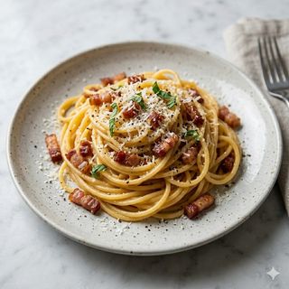 Espaguetis A La Carbonara