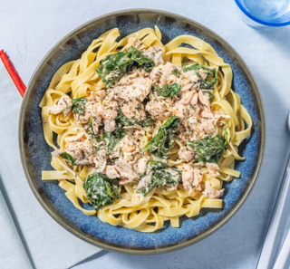 Tagliatelles Au Saumon