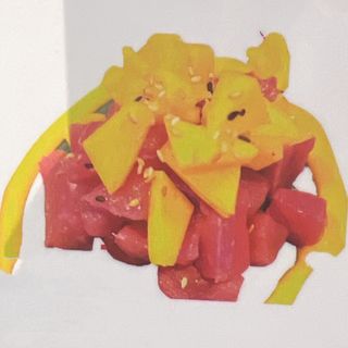 49 Tartar de mango y atun 1pzs