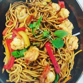 Yakisoba de Frango Panado