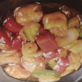 264. Marisco Con Verduras