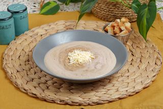 სოკოს კრემ-სუპი ახალი