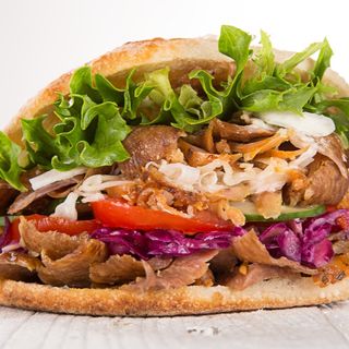 Menu panino kebab